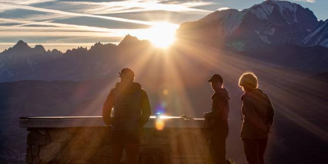 Lever de Soleil aux Avenières avec Clément