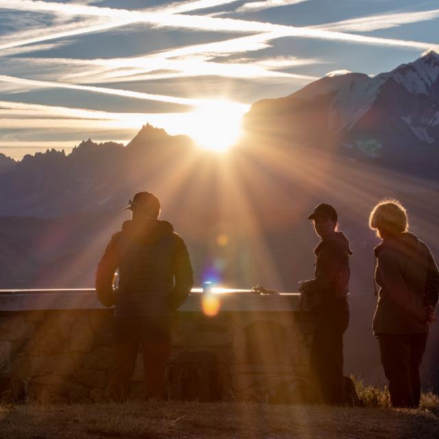 Lever de Soleil aux Avenières avec Clément