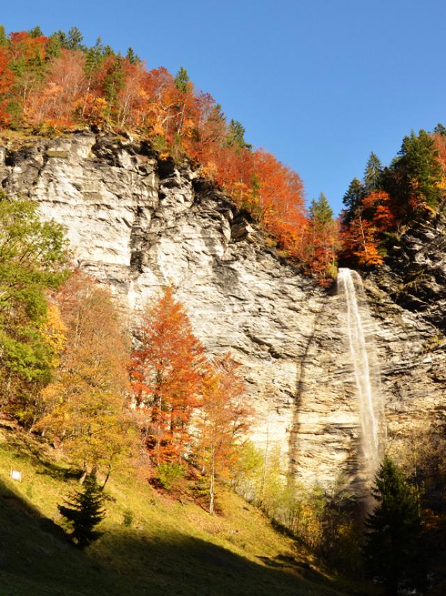 Cascade Du Dard Automne