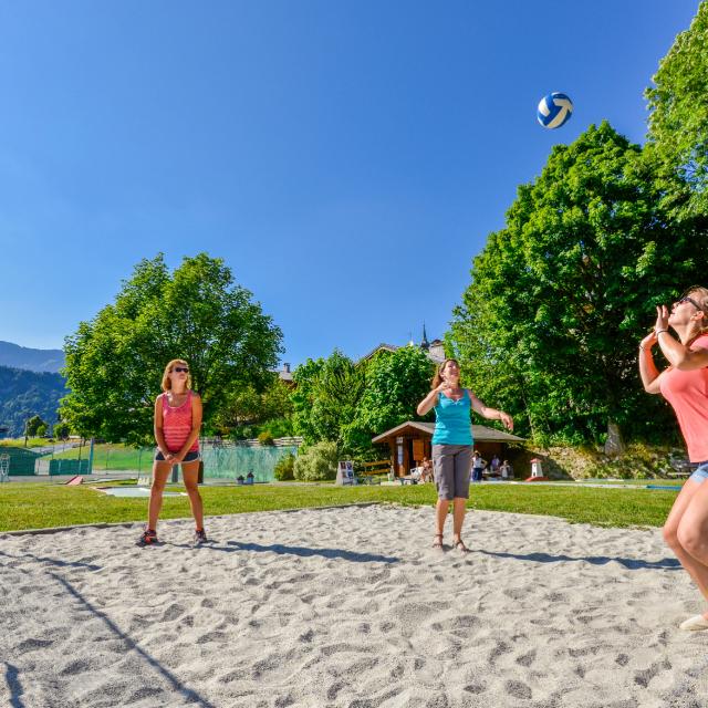 Beachvolleyball in Notre Dame de Bellecombe