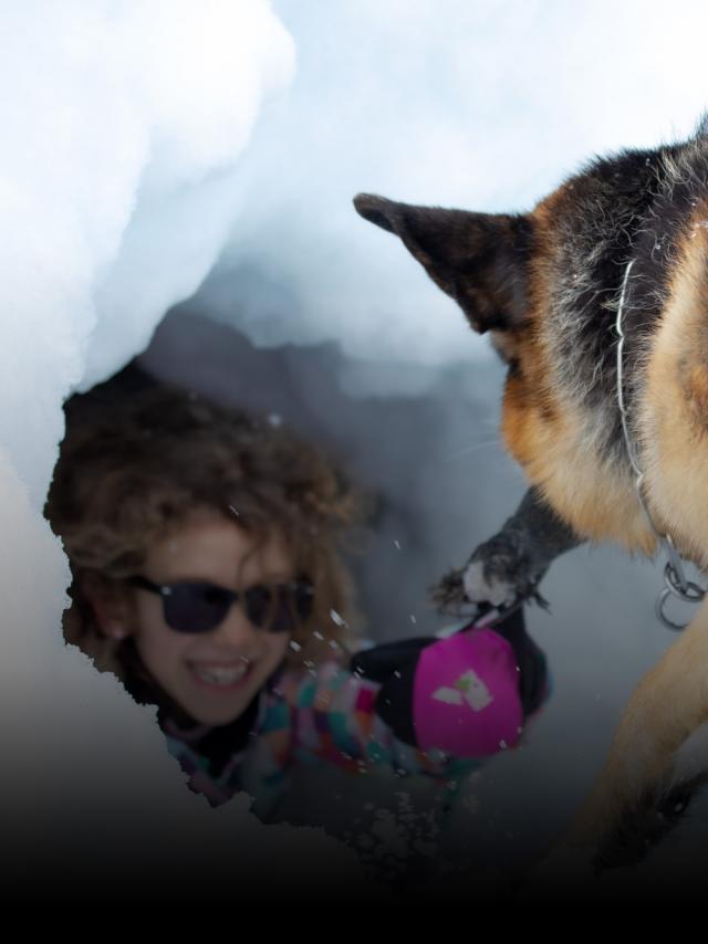 Rencontre avec un maître chien à Notre Dame de Bellecombe