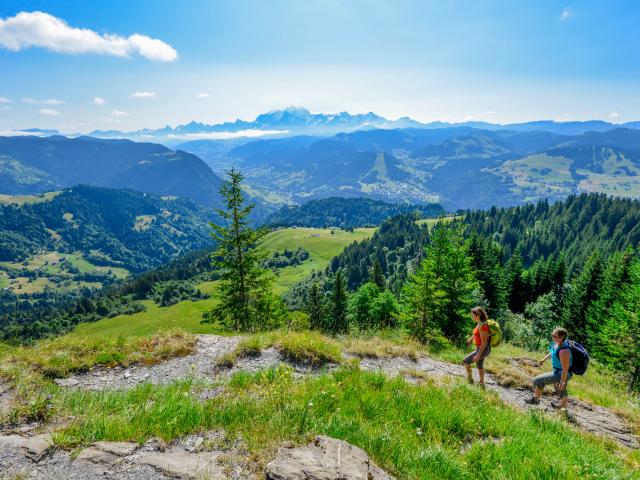 Val d'Arly en été. Savoie. France.