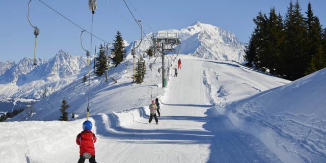 Domaine skiable Les Portes du Mont-Blanc à La Giettaz en Aravis