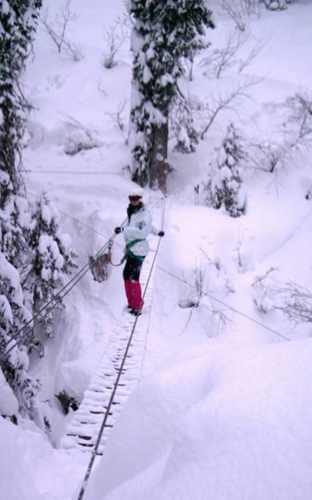 Parcours Aventure en Hiver à Crest-Voland Cohennoz