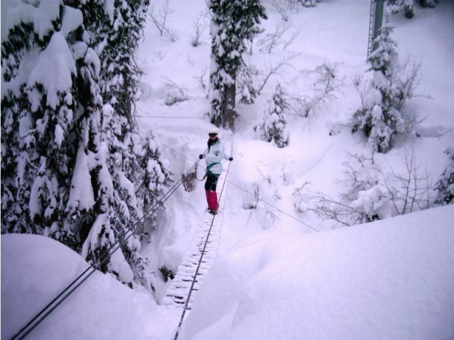 Parcours Aventure en Hiver à Crest-Voland Cohennoz