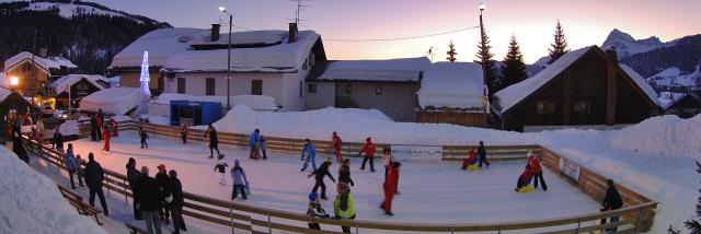 Patinoire à Notre Dame de Bellecombe