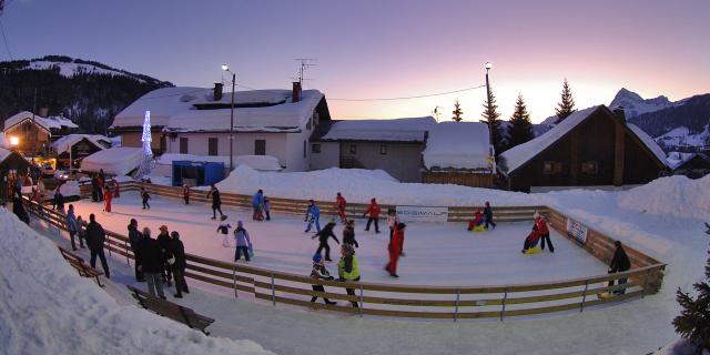 Patinoire à Notre Dame de Bellecombe