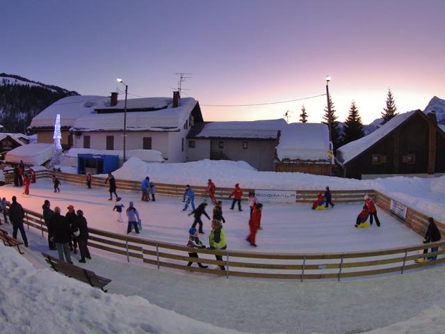 Patinoire à Notre Dame de Bellecombe