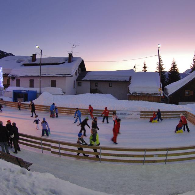 Patinoire à Notre Dame de Bellecombe