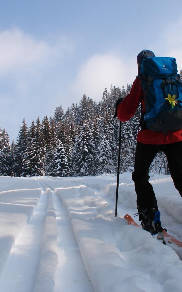 Ski de randonnée dans le Val d'Arly