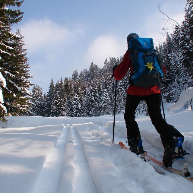 Ski de randonnée dans le Val d'Arly