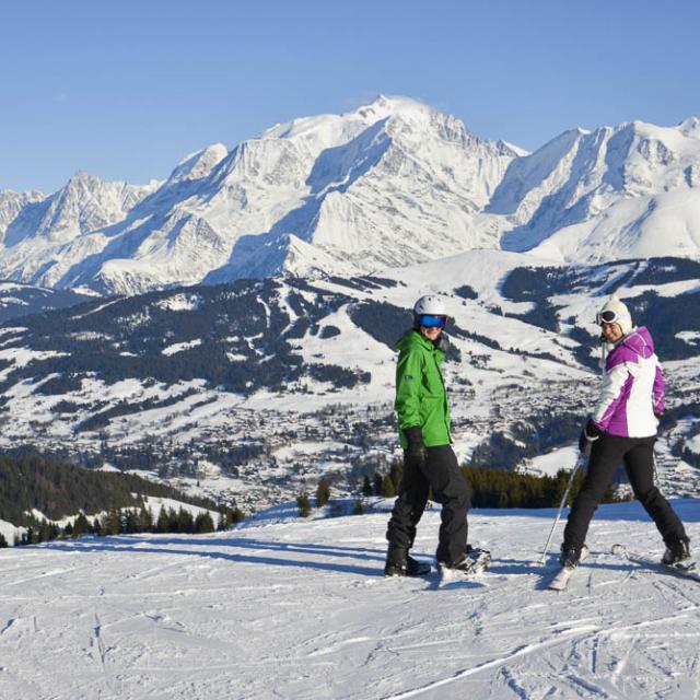 Ski et Snowboard sur les Portes du Mont-Blanc à La Giettaz