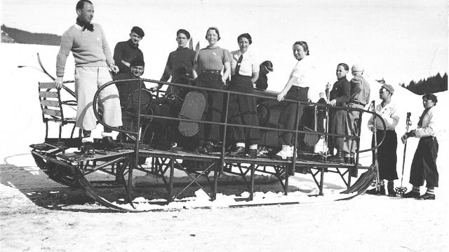 Télétraineau de Notre Dame de Bellecombe - Image d'archives