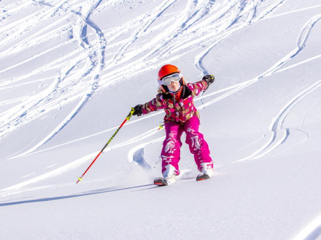 Ski en poudreuse à la Giettaz - Les Portes du Mont-Blanc