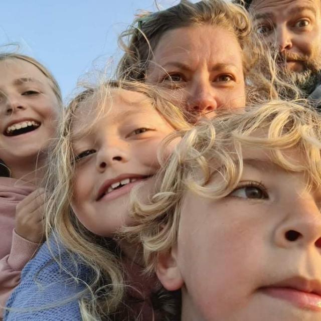 Family Sup a testé les chiens de traîneau