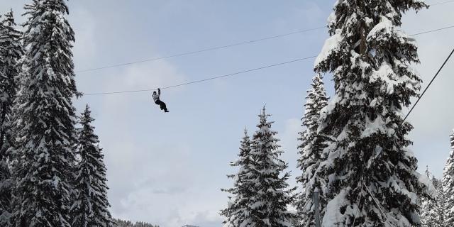 Escaladventure - Parcours Aventure en Hiver