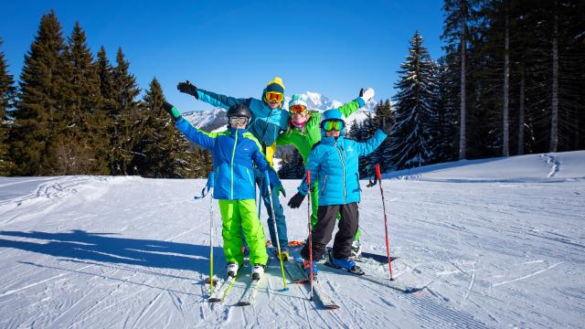 Ski en famille à Crest-Voland / Cohennoz