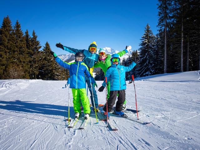 Ski en famille à Crest-Voland / Cohennoz