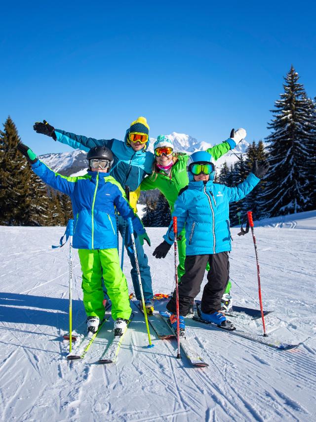 Ski en famille dans le Val d'Arly