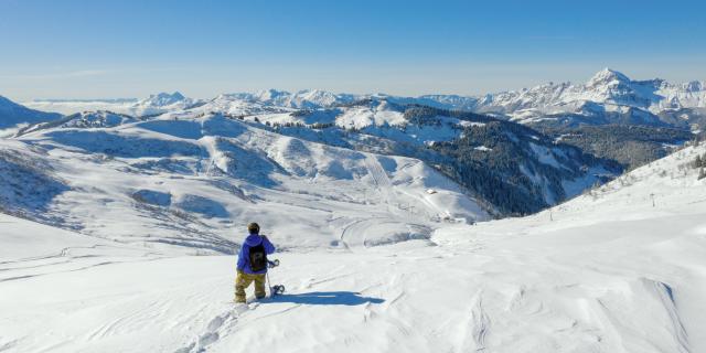 Panorama du Plan des Fours - Sommet de l'Espace Diamant