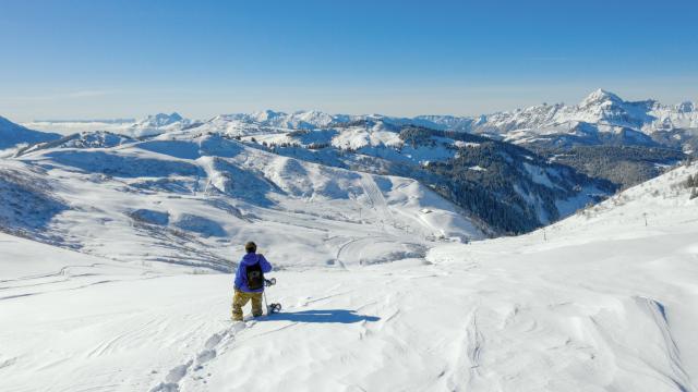 Panorama du Plan des Fours - Sommet de l'Espace Diamant