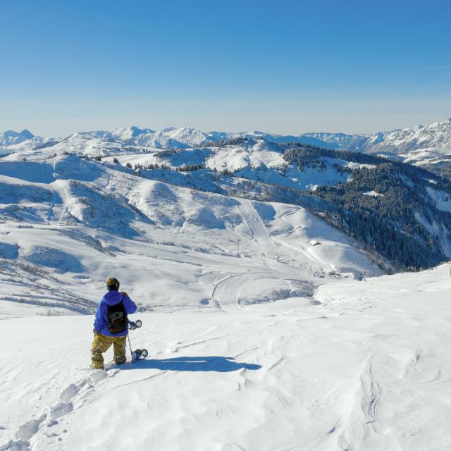 Panorama du Plan des Fours - Sommet de l'Espace Diamant