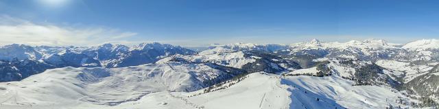 Panorama du Plan des Fours - Sommet de l'Espace Diamant