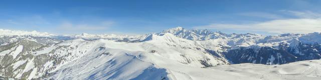 Panorama du Plan des Fours - Sommet de l'Espace Diamant