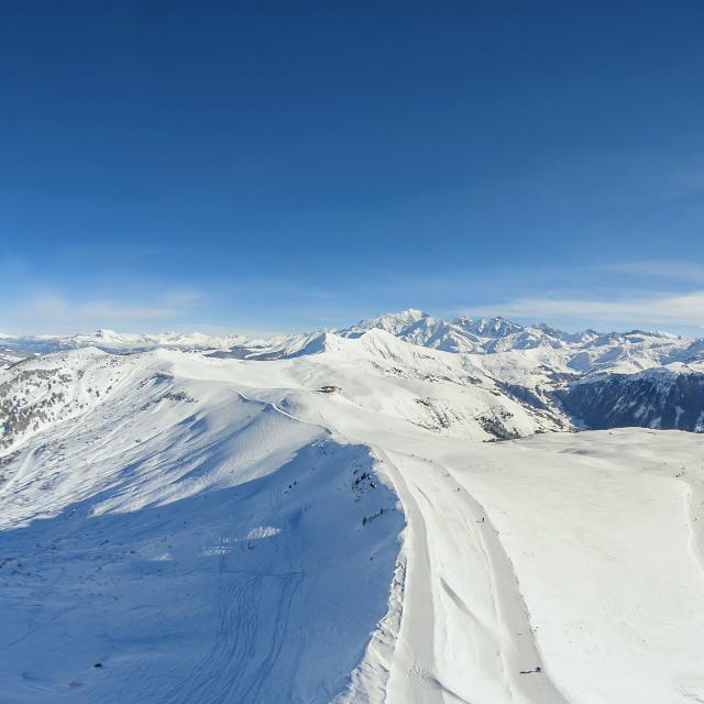 Panorama du Plan des Fours - Sommet de l'Espace Diamant