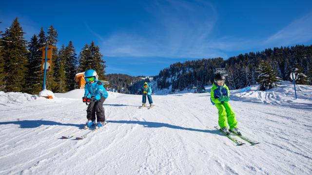 Ski en famille dans le Val d'Arly