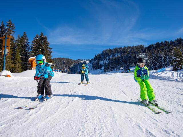 Ski en famille dans le Val d'Arly