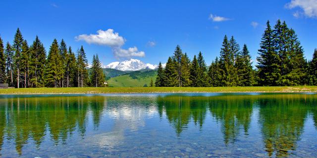 Lac du Mont-Lachat à Crest-Voland / Cohennoz