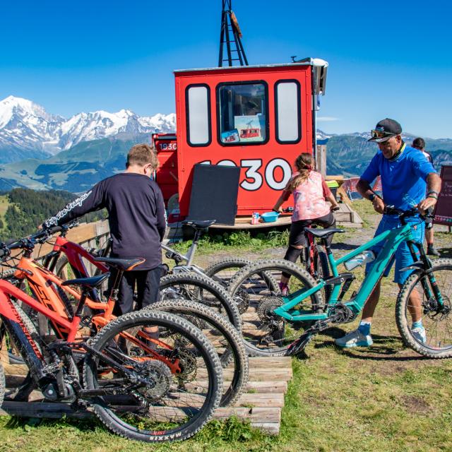 Recharge ebike avec vue