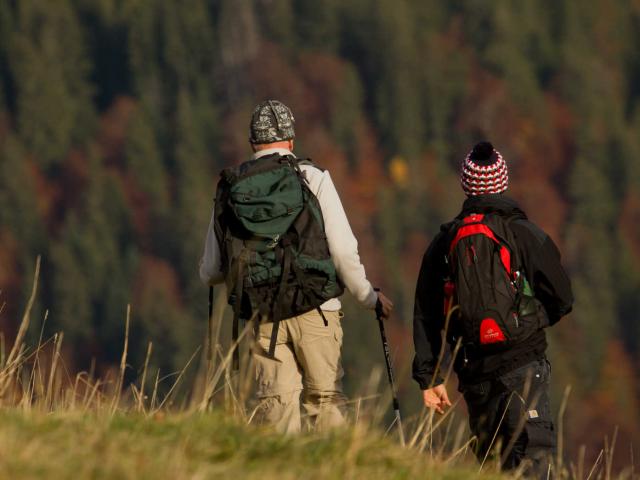 Randonnée dans le Val d'Arly à l'automne