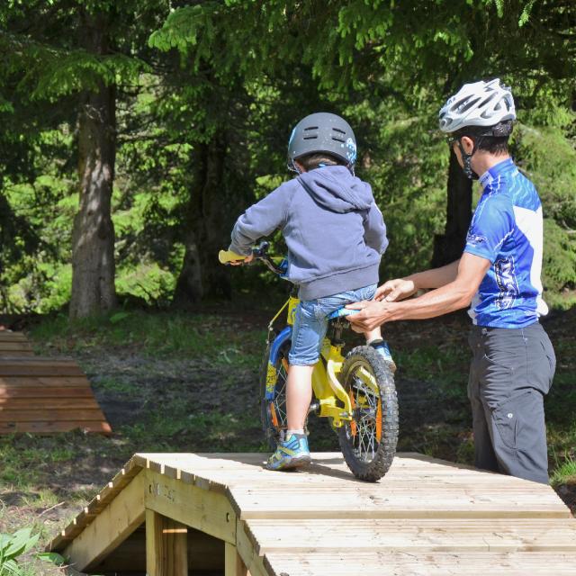 Zone ludique VTT dans le Val d'Arly- Ludoparc