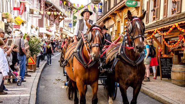 29ème Fête de l'Attelage à Flumet