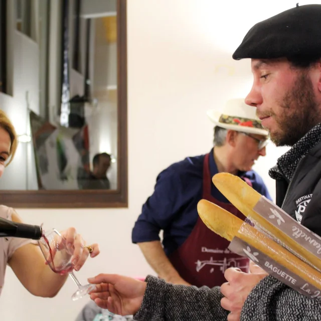 Salon des vins - Bacchus à la neige