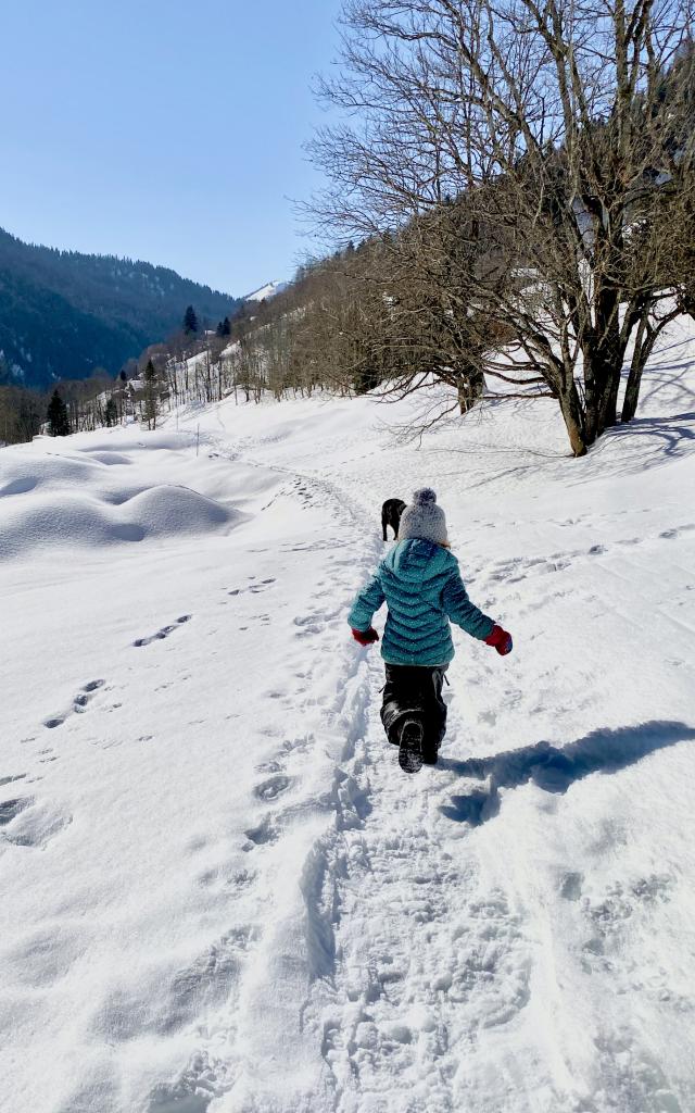 Les plaisirs de la neige dans le Val d'Arly