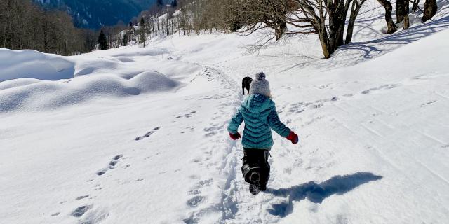 Les plaisirs de la neige dans le Val d'Arly