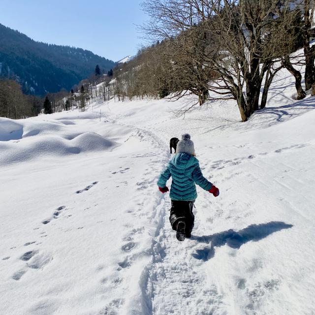 Les plaisirs de la neige dans le Val d'Arly