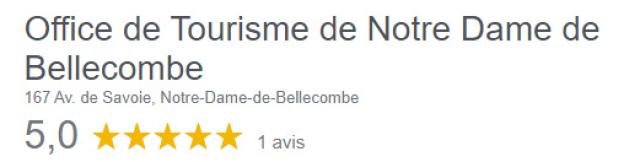 Google Avis Notredamedebellecombe