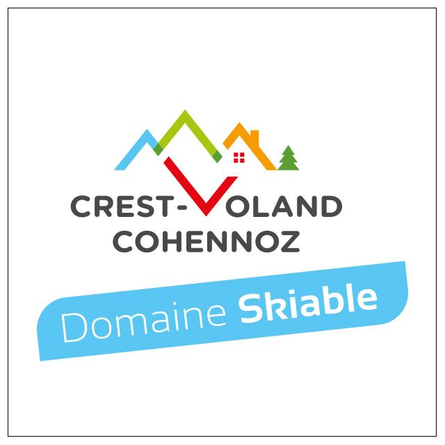 Logo Crest Voland Cohennoz Domaine Skiable