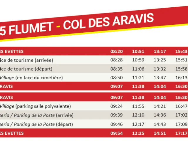 2024 Horaire Bus Gratuit Valdarly Coldesaravis