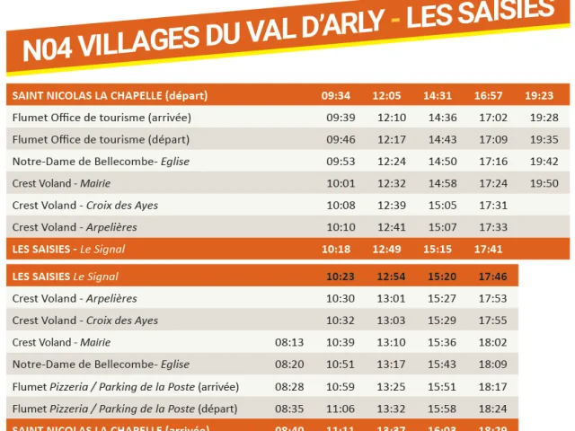 2024 Horaire Bus Gratuit Valdarly Saisies