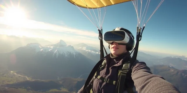 Simulateur de parapente 3D en Réalité virtuelle