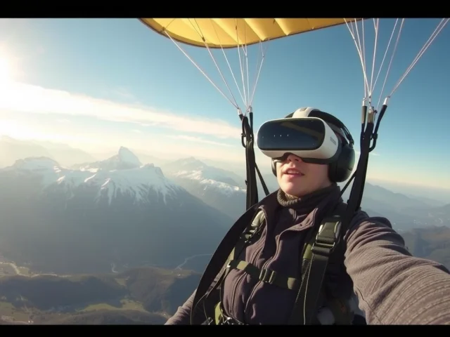 Simulateur de parapente 3D en Réalité virtuelle