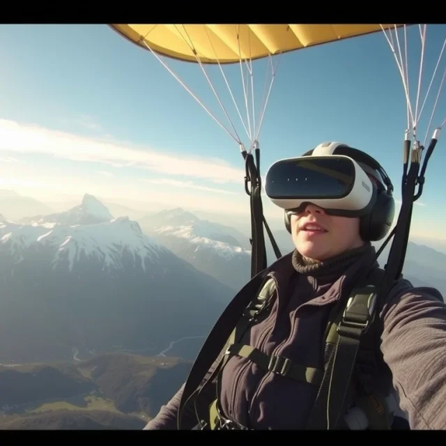 Simulateur de parapente 3D en Réalité virtuelle